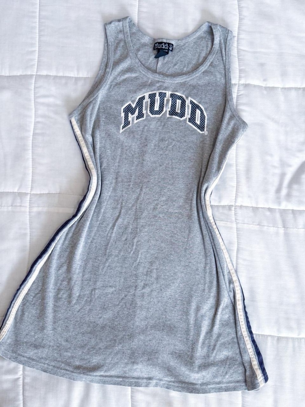 Mudd Y2K gray mini tshirt dress